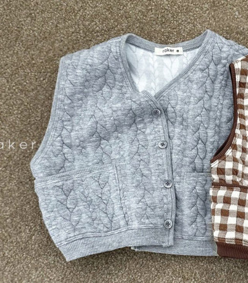 RAKER KIDS PATTERN VEST** Preorder
