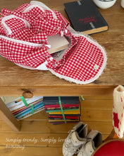Load image into Gallery viewer, BANANA KIDS CHECK BACKPACK* PREORDER
