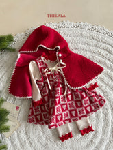 Load image into Gallery viewer, LALA KIDS XMAS CAPE* PREORDER