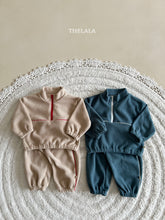 Load image into Gallery viewer, LALA KIDS HALF ZIP FLEECE SWEAT* PREORDER