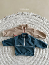 Load image into Gallery viewer, LALA KIDS HALF ZIP FLEECE SWEAT* PREORDER