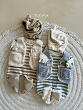 Load image into Gallery viewer, LALA BABY CASUAL STRIPE BODYSUIT**PREORDER