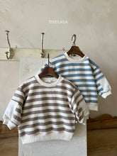 Load image into Gallery viewer, LALA KIDS CASUAL STRIPE SWEAT SHIRT* Preorder
