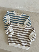 Load image into Gallery viewer, LALA KIDS CASUAL STRIPE SWEAT SHIRT* Preorder