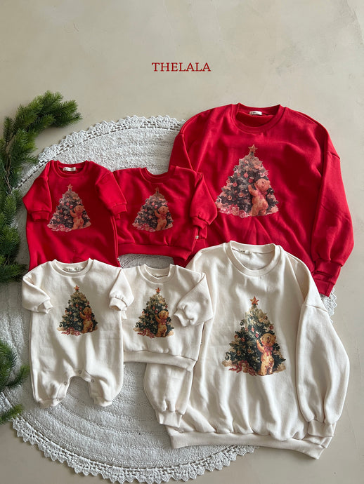 LALA MOM CHRISTMAS BEAR SWEATER* Preorder