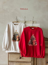 Load image into Gallery viewer, LALA MOM CHRISTMAS BEAR SWEATER* Preorder