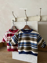 Load image into Gallery viewer, LALA KIDS STRIPE SWEAT SHIRT* Preorder
