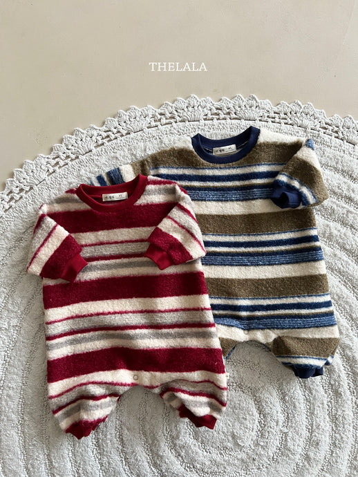 LALA BABY STRIPE BODYSUIT**PREORDER