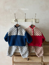 Load image into Gallery viewer, LALA KIDS DOTS OVERALL* PREORDER