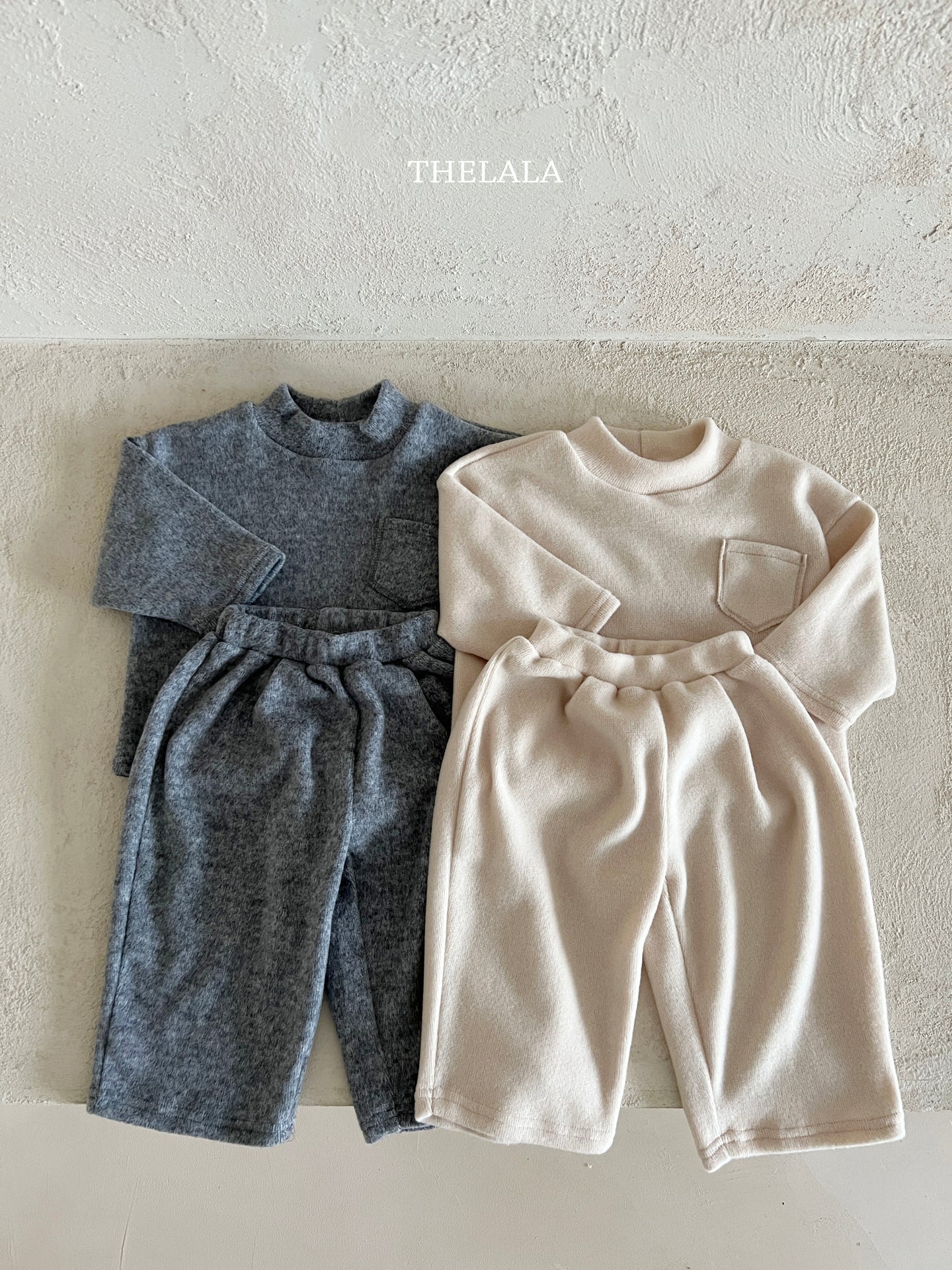 LALA KIDS ALEX FLEECE TOP PANTS SET* PREORDER