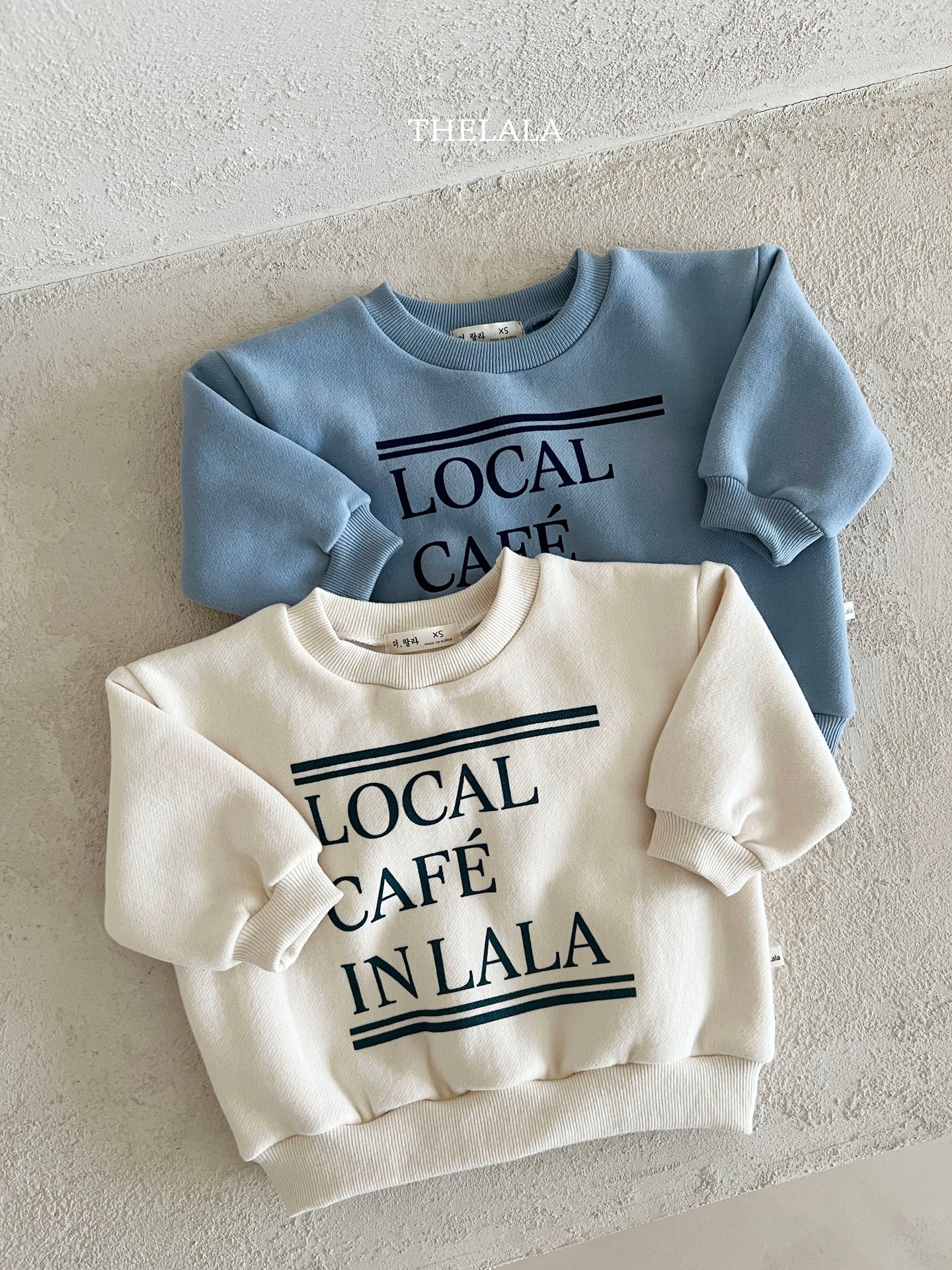 LALA KIDS LALA CAFE SWEAT SHIRT* Preorder