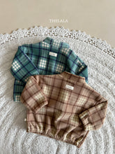 Load image into Gallery viewer, LALA KIDS CHECK FLEECE OVERALL* PREORDER