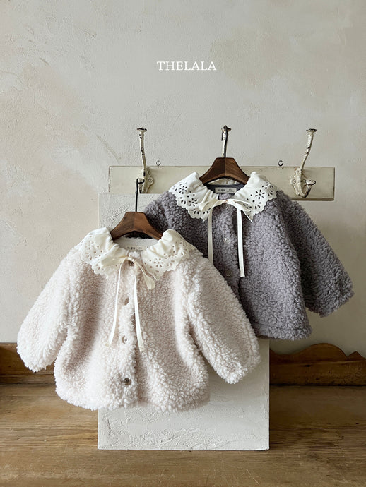 LALA KIDS FRILL JACKET * PREORDER