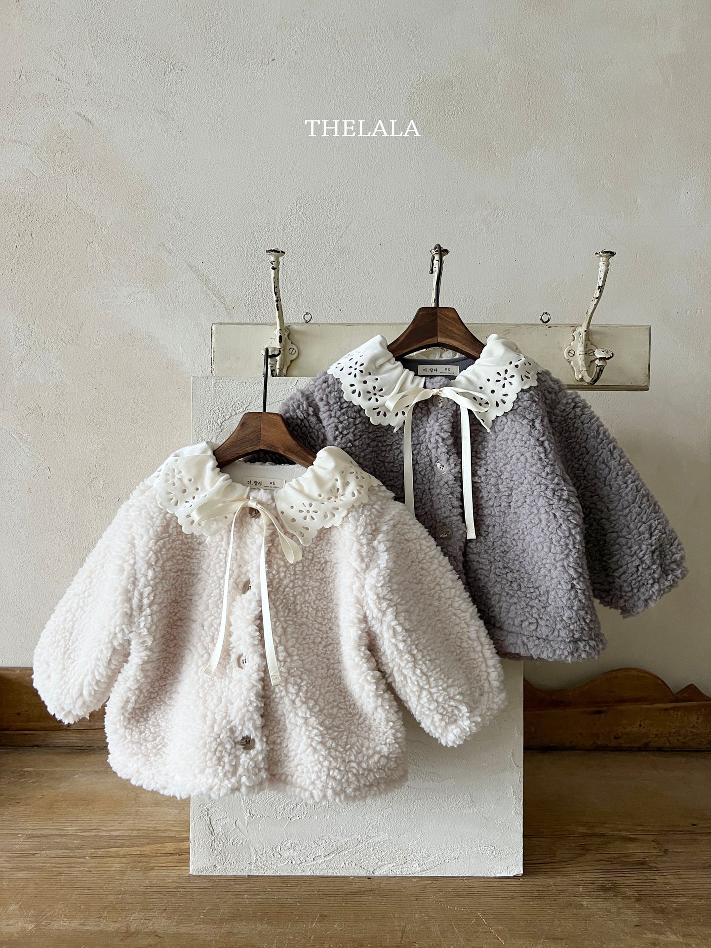 LALA KIDS FRILL JACKET * PREORDER