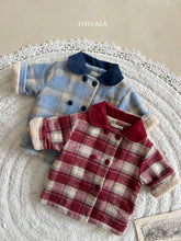 Load image into Gallery viewer, LALA KIDS CHECK JACKET * PREORDER