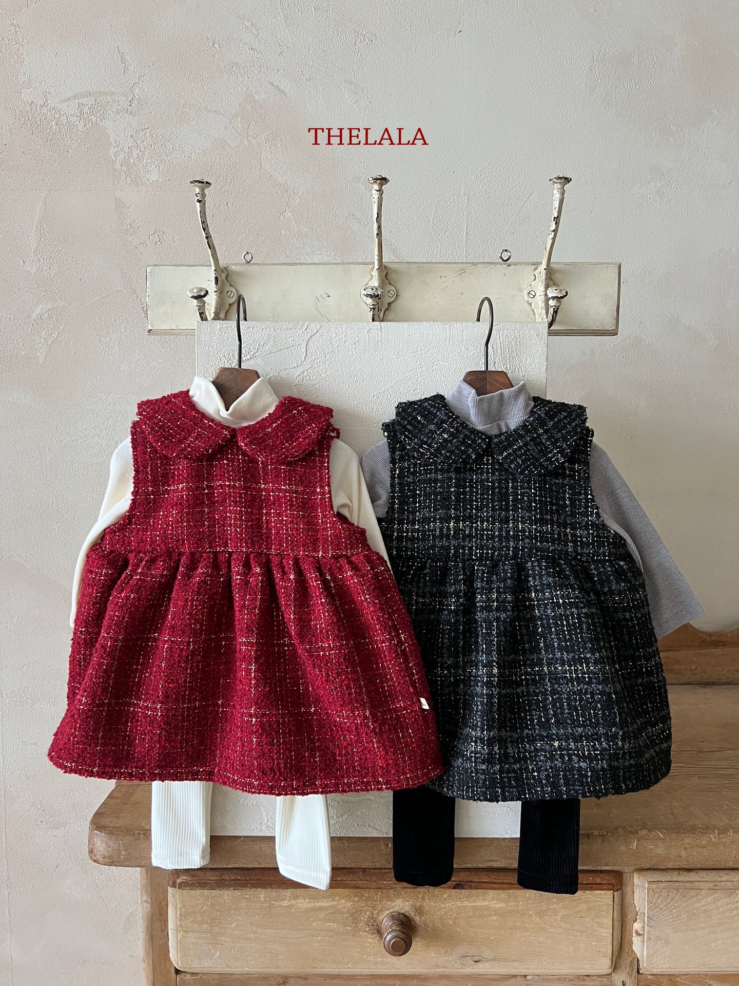 LALA KIDS GLITTER DRESS* Preorder