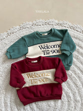 Load image into Gallery viewer, LALA KIDS WELCOME 90&#39;S SWEAT SHIRT* PREORDER