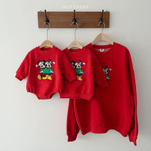 Load image into Gallery viewer, OTTO MOM Mickey Christmas Sweat Shirt* Preorder