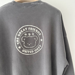 OTTO MOM Bear Logo Sweat Shirt* Preorder