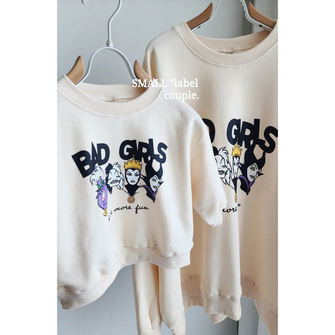 SMALL LABEL MOM/KIDS Bag Girls Sweat Shirt **Preorder