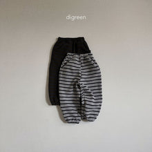 將圖像加載到圖庫檢視器中，DIGREEN KIDS 溫暖條紋褲子**預購