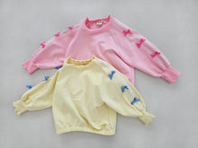 Load image into Gallery viewer, 1ST BLUE KIDS RIBBON SWEATER**PREORDER