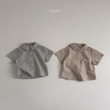 Load image into Gallery viewer, DIGREEN KIDS CHECK COLLAR SHIRT **PREORDER