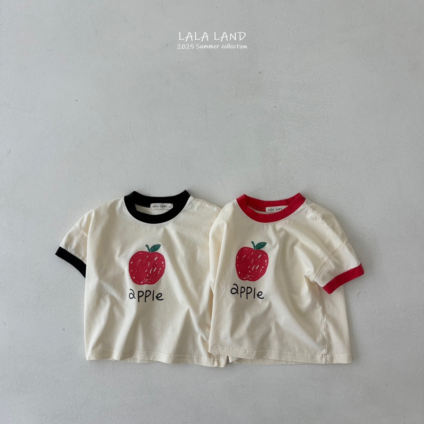 LALALAND KIDS APPLE TEE SHIRT*Preorder