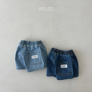 LALALAND KIDS DENIM SHORTS *Preorder