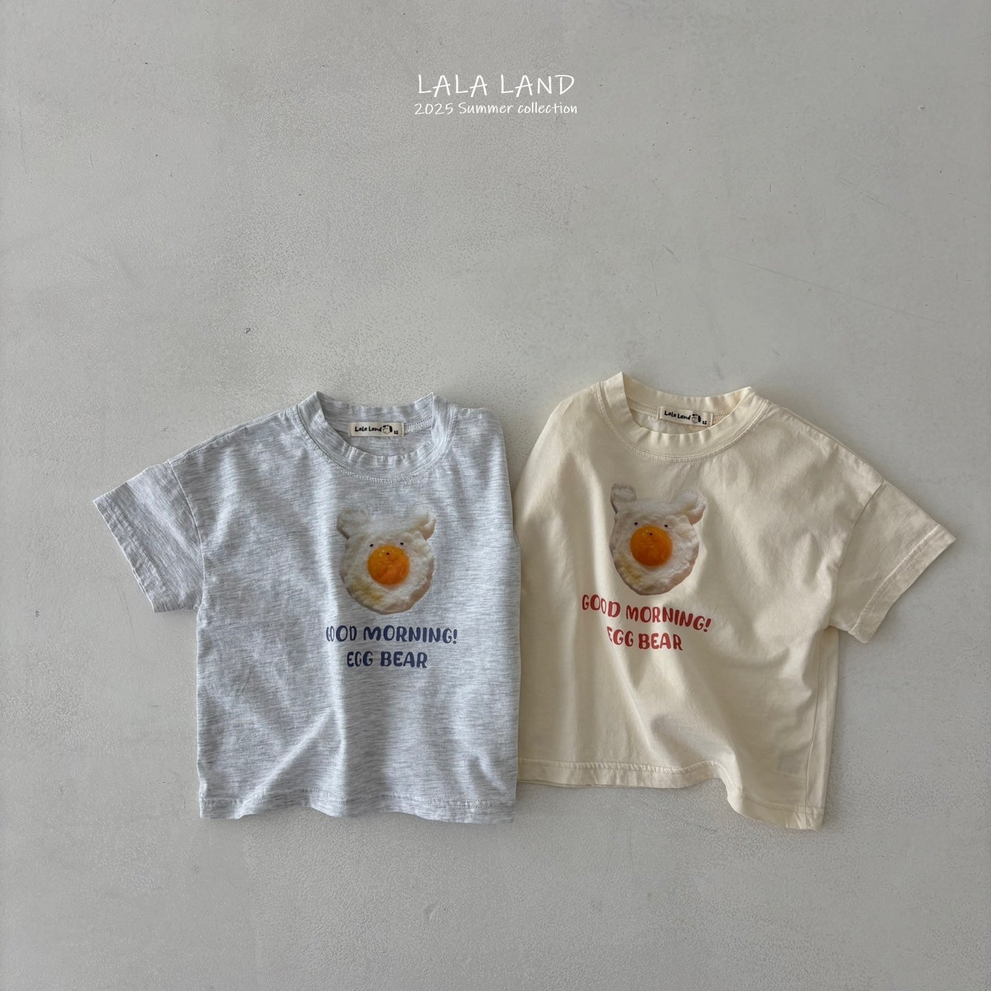 LALALAND KIDS good morning TEE SHIRT*Preorder