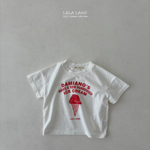 LALALAND KIDS ICE CREAM TEE SHIRT*Preorder