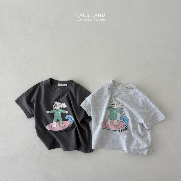 LALALAND KIDS SURF TEE SHIRT*Preorder