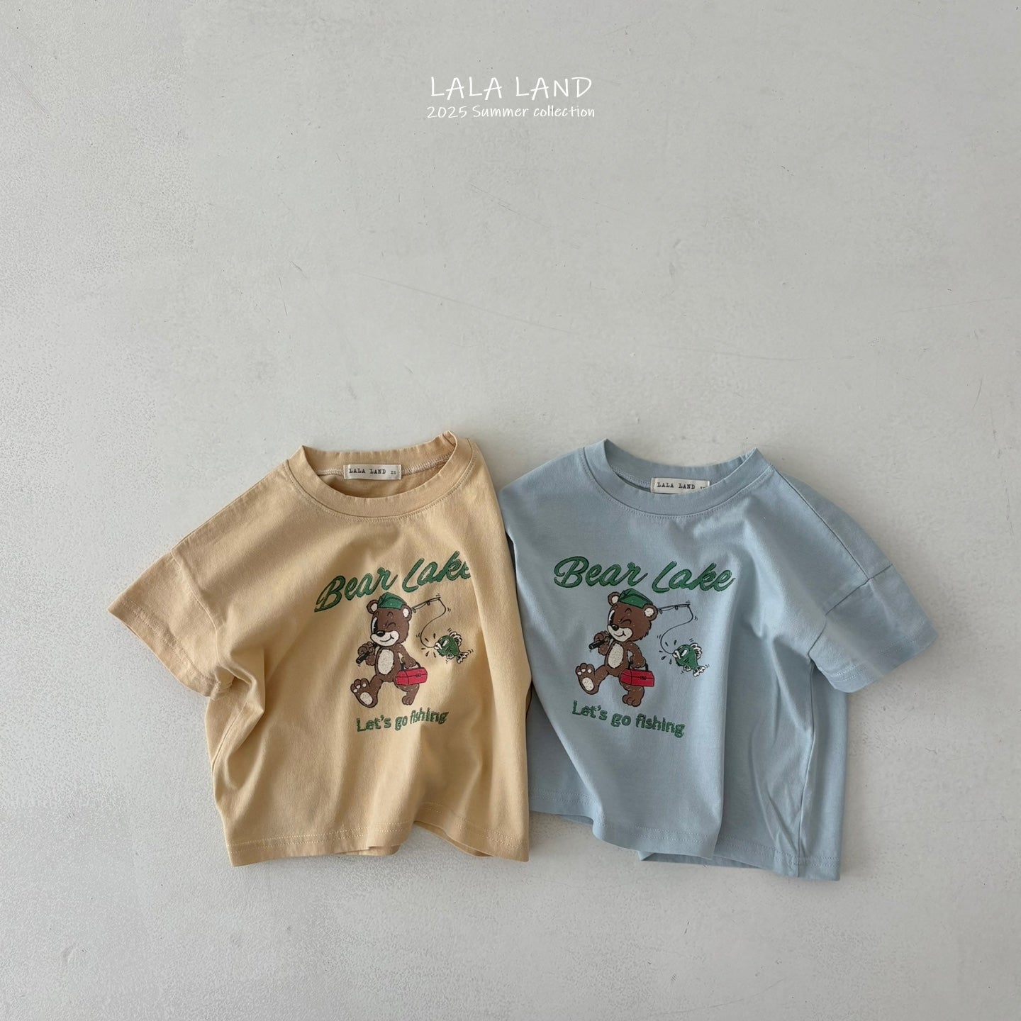 LALALAND KIDS BEAR TEE SHIRT*Preorder
