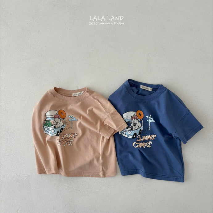LALALAND KIDS SUMMER CAMPER TEE SHIRT*Preorder