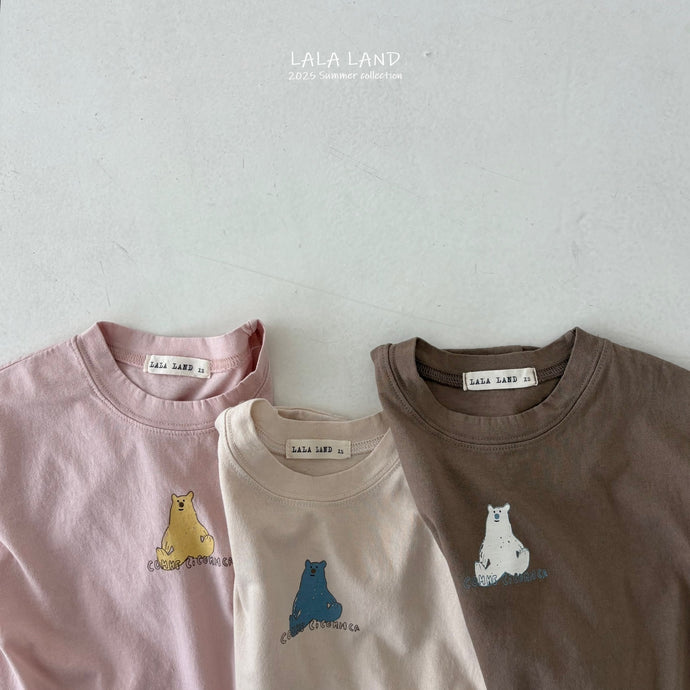 LALALAND KIDS LITTLE BEAR TEE SHIRT*Preorder