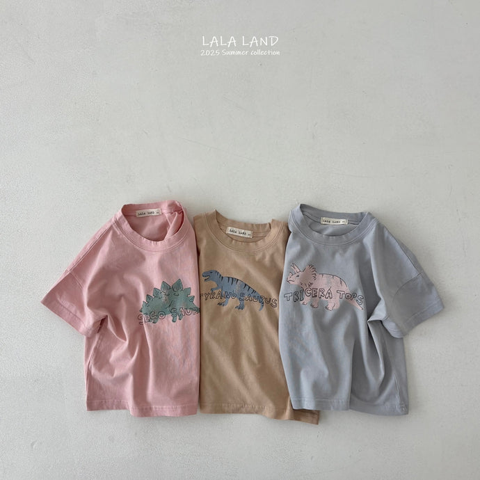 LALALAND KIDS DINO TEE SHIRT*Preorder