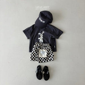 LALALAND KIDS BIG CHECK SHORTS*Preorder