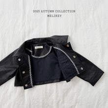 Load image into Gallery viewer, MEL KIDS FALL SHORT LEATHER JACKET**PREORDER