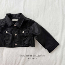Load image into Gallery viewer, MEL KIDS FALL SHORT LEATHER JACKET**PREORDER