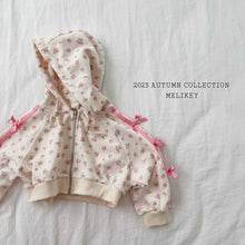 Load image into Gallery viewer, MEL KIDS FALL FLORAL RIBBON JUMPER**PREORDER