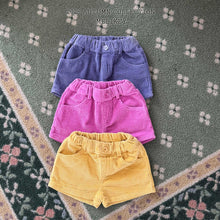 Load image into Gallery viewer, MEL KIDS CORDUROY SHORTS**PREORDER