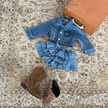 Load image into Gallery viewer, MEL KIDS FALL DENIM SHORT JACKET**PREORDER