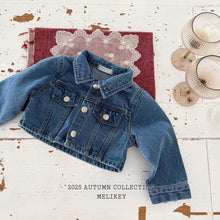 Load image into Gallery viewer, MEL KIDS FALL DENIM SHORT JACKET**PREORDER