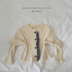 MEL KIDS FALL POINT BUTTON CARDIGAN**PREORDER