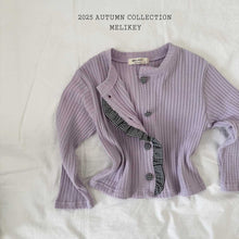 Load image into Gallery viewer, MEL KIDS FALL POINT BUTTON CARDIGAN**PREORDER