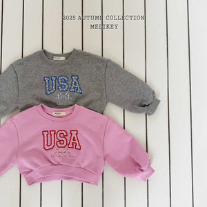 MEL KIDS USA SWEAT SHIRT**PREORDER