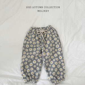 MEL KIDS FALL DAISY JOGGER PANTS**PREORDER