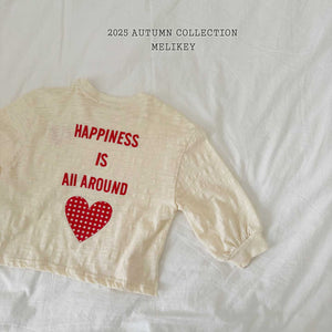 MEL KIDS FALL HAPPINESS TEE SHIRT**PREORDER