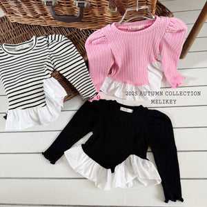 MEL KIDS FALL COCO FRILL TEE**PREORDER