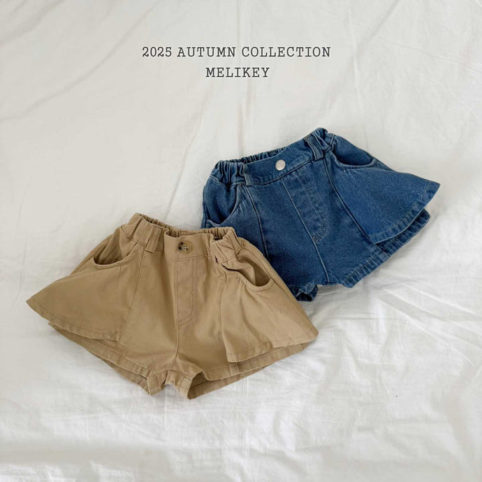 MEL KIDS FALL LILA SEAM SHORT**PREORDER